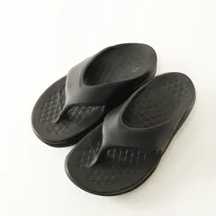 極美品 ノースフェイス THE NORTH FACE RE-Activ Flip リアクティブフリップ サンダル 24cm｜ブラック【2400014827651】