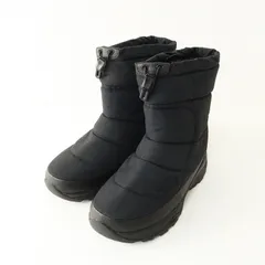 極美品 ノースフェイス THE NORTH FACE NF52272 ヌプシ ブーティ ウォータープルーフ VII 25cm｜ブラック【2400014827668】