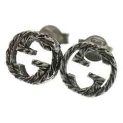 GUCCI (グッチ) インターロッキングG ピアス シルバー Ag925 2.95gのサムネイル