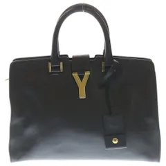 SAINT LAURENT PARIS (サンローランパリ) プチカバス YLINE 2WAYバッグ ショルダーバッグ ハンドバッグ ブラック レザー 311210 ゴールド金具