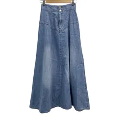 LE PHIL(ルフィル) ロングスカート サイズ00 XS レディース美品  - ライトブルー マキシ丈/デニム