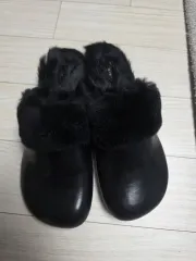 ファー スリッパ (新品)
