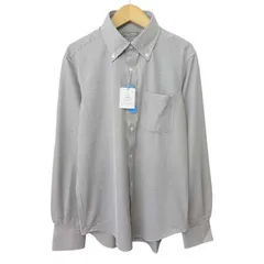 グリーンレーベルリラクシング ユナイテッドアローズ green label relaxing シャツ ボタンダウン チェック M 黒 ブラック