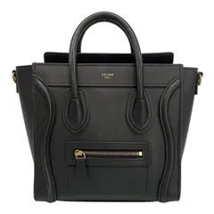 CELINE(セリーヌ) ハンドバッグ ラゲージナノショッパー 黒