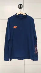 NIKE ナイキ ネイビ ハーフネック 長袖 Tシャツ XXL ドライフィット 機能性 2-3回 着用