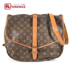 LOUIS VUITTON ルイヴィトン ショルダーバッグ ソミュール35 ソミュール 35  M42254 モノグラムキャンバス ブラウン