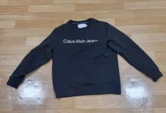 Calvin Klein Jeans(カルヴァンクラインジーンズ) ブラック スウェット Tシャツ Lサイズ(フリーサイズ)