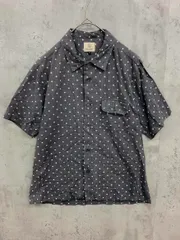 BEAUTY & YOUTH ビューティ&ユース ユナイテッドアローズ 半袖 ドット ブラウス シャツ sizeM/グレー  ■◆ レディース
