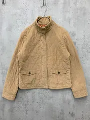 Eddie Bauer エディーバウアー キルティング コーデュロイ ジャケット sizeM/オーカー ◆■ レディース