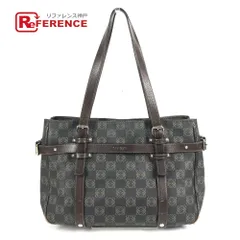 LOEWE ロエベ ショルダーバッグ アナグラム ロゴ PVC/レザー ブラウン