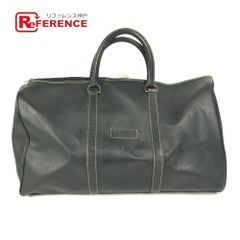 Dior ディオール ボストンバッグ ハニカム ロゴ PVC/レザー ブラック