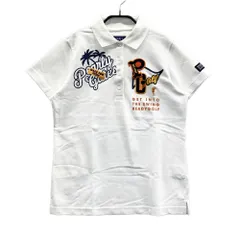 サイズ：0 PEARLY GATES パーリーゲイツ  半袖ポロシャツ  ホワイト系 [240101553881] ゴルフウェア レディース ストスト