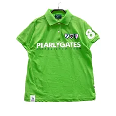 サイズ：1 PEARLY GATES パーリーゲイツ 25周年 半袖ポロシャツ  グリーン系 [240101553908] ゴルフウェア レディース ストスト