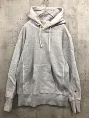 Champion チャンピオン リバースウィーブ C3-W102 裏起毛 スウェット プルオーバー パーカー sizeM/グレー ◆■ レディース