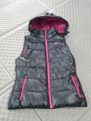 アディダス レディース ダウン ベスト ブラック