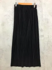 美品 BEAUTY&YOUTH UNITED ARROWS 1624-199-3701 プリーツバックスリット スカート sizeS/黒 ■■ レディース