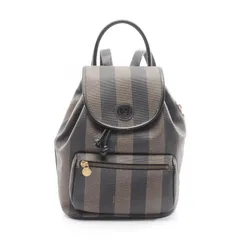フェンディ FENDI リュックサック バックパック ペカン PVCコーティングキャンバス レザー ペカン バックパック レディース Used Bのサムネイル