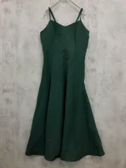 natural couture ナチュラルクチュール 341700300 マーメイドバックリボン ワンピース sizeM/緑 ■■ レディース