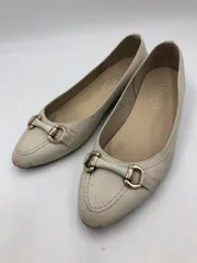 artemis by DIANA アルテミス バイ ダイアナ 41771 ビットモチーフフラット シューズ size24.5cm/アイボリー ■■ レディース