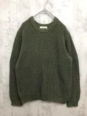 JOURNAL STANDARD ジャーナルスタンダード コットン100％ クルーネック ニット セーター sizeL/緑 ◆■ レディース
