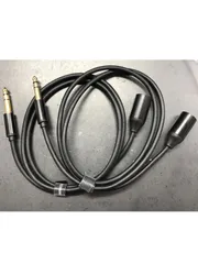 ANNNWZZD　XLRケーブル　マイクケーブル　TRS to 6.35mm　2セット