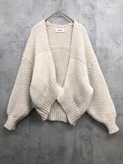 snidel スナイデル SWNT201001 ローゲージコットン カーディガン sizeONE/白  ◆■ レディース