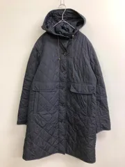 MACKINTOSH PHILOSOPHY マッキントッシュフィロソフィー H5A140-475-29 フーディーキルティング コート size38 /紺 ◆■◎レディース