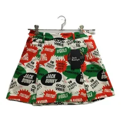 未使用品 レディース ジャックバニー Jack Bunny!! スカート 1(M) 白 一体型インナーパンツ付き