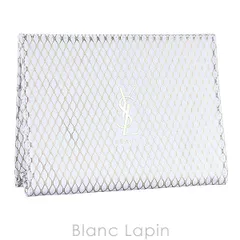 【汚れあり】【ノベルティ】 イヴサンローラン Y.S.L コスメポーチ #ホワイト/ゴールド [320237]