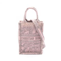 本物Christian Dior ブックトート ショルダーバッグ バーティカル 