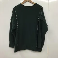 LOWRYS FARM ローリーズファーム ニット、セーター 長袖 LF623506AD 2WAYハイショクステッチプルオーバー