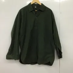 ミリタリー ミリタリー シャツ、ブラウス 長袖 長袖シャツ 無地シャツ カラーシャツ プルオーバーシャツ
