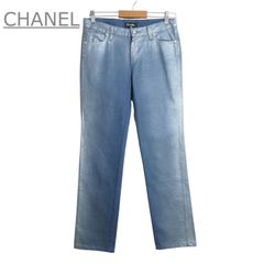 CHANEL デニム 34(CHANELハンガーカバー・生地・ボタン・タグあり