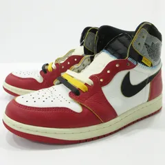 【三重本店】 中古 NIKE | ナイキ スニーカー AIR JORDAN 1 RETRO HIGH OG UNION エア ジョーダン 1 レトロ ハイ オージー ユニオン HV8563-600 レッド サイズ：27.0cm 【126】