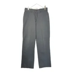 90年代 USA製 Dickies ディッキーズ 874 ワークパンツ グレー(メンズ M相当)中古 古着 X3023