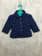 Ralph Lauren ラルフローレン キルティング ジャケット size12M/紺 ◆■ レディース