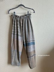立川限定 サマンサモスモス】リネンヘムタックパンツ キナリ - メルカリ