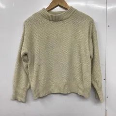 Samansa Mos2 blue サマンサモスモスブルー ニット、セーター 長袖 