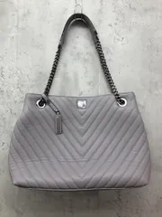 Victoria's Secret ヴィクトリアズシークレット キルティング チェーン ショルダー バッグ グレー ■■ レディース
