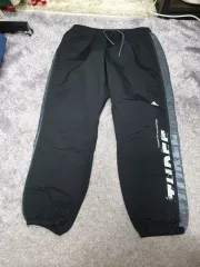 アディダス ズボン WITH ウーブン パンツ ブラック xl