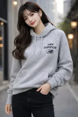 95 New Balance ニューバランス フーディー Tシャツ M グレー ユニセックス