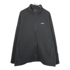 patagonia パタゴニア ベターセーター フリースジャケット アウトドア ブラック(メンズ XL)中古 古着 X3025