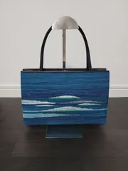 ユーカラ織　流氷　ハンドバッグ  着物  手提げバッグ 和装用バッグ 着物 小紋 訪問着 上品