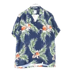 BEDWIN & THE HEARTBREAKERS (ベドウィンアンドザハートブレーカーズ) フラワー 総柄 レーヨン オープンカラー アロハ 半袖シャツ マルチ