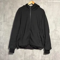 【美品】グローバルワーク Carreman 中綿 フード ジャケット XL 黒 GLOBAL WORK キャリーマン ブルゾン パーカー コート 大きいサイズ アーカイブ ビジネス カジュアル 秋冬 メンズ 防寒 完売品 フランス生地 高機能