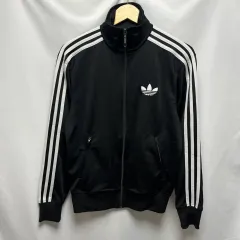 正規品/85 アディダス 旧ファイヤーバード ブラック トラックジャージ/ジャージ