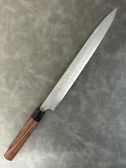 美品｜義門 柳刃包丁 本焼 尺一 純日本鋼 - メルカリ