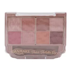 CANMAKE キャンメイク プティパレットアイズ 05 ストロベリーぺシェ アイシャドウ マット パール ラメ 8色入 多色パレット[定形内郵便]