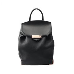 Alexander Wang アレキサンダーワン レザー リュック ブラック - メルカリ