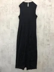 BEAUTY & YOUTH ビューティ&ユース ユナイテッドアローズ バックホール Iライン ノースリーブ ワンピース sizeM/黒 ■◆ レディース